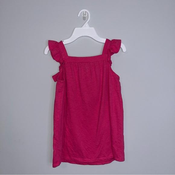 Cat & Jack Pink Ruffled Tank Top - Picture 4 of 4